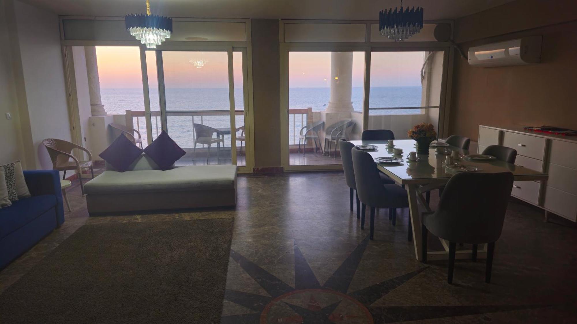 Midpoint Sea View - Families Only Apartment Alexandria Ngoại thất bức ảnh
