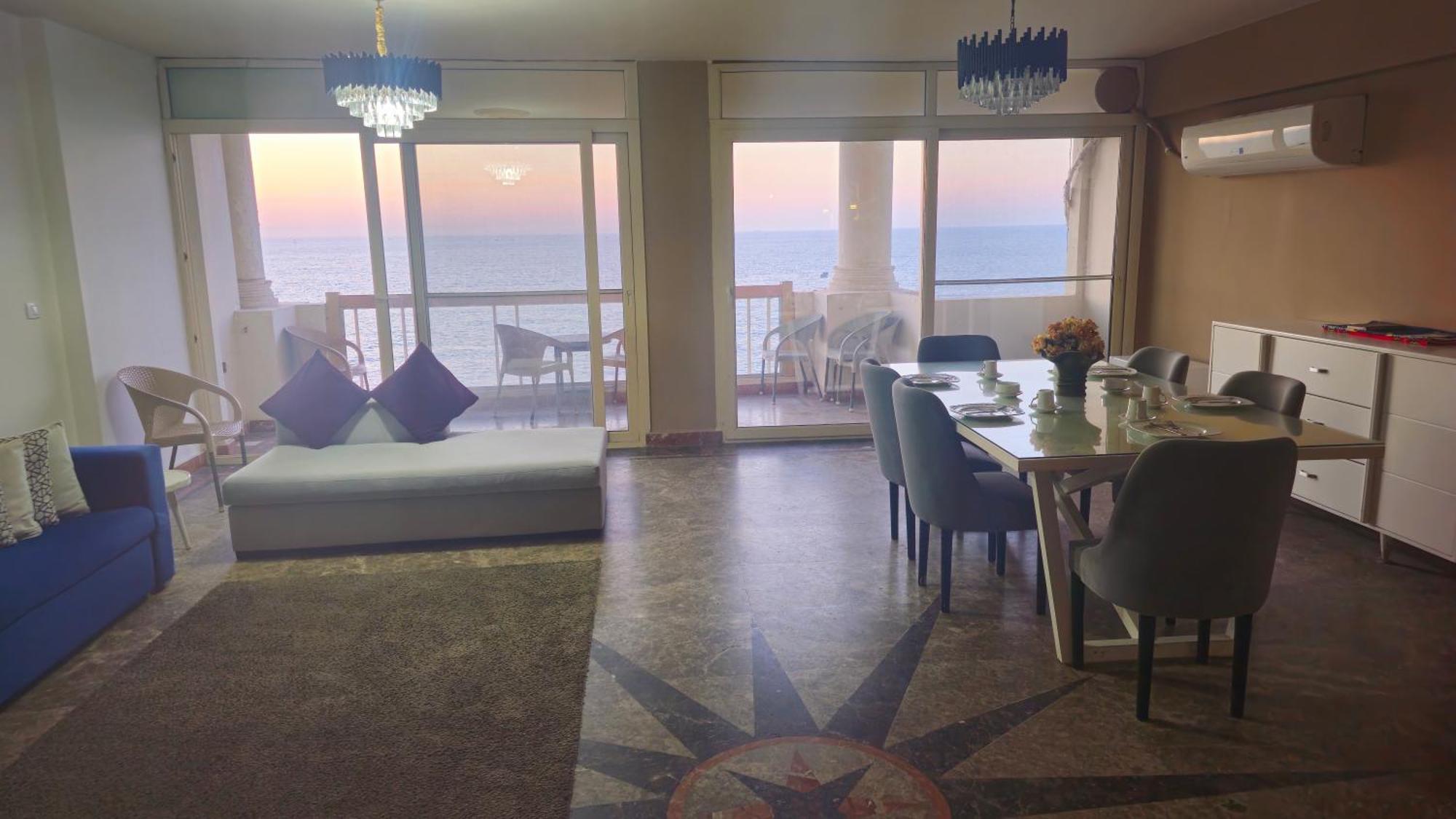 Midpoint Sea View - Families Only Apartment Alexandria Ngoại thất bức ảnh