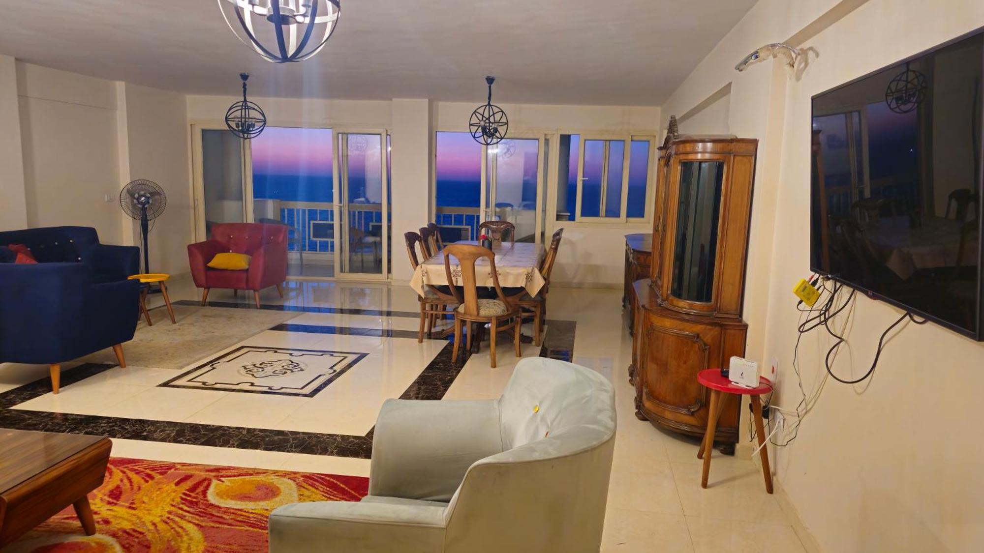 Midpoint Sea View - Families Only Apartment Alexandria Ngoại thất bức ảnh