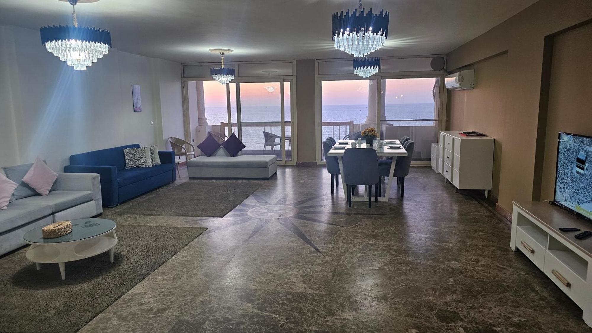 Midpoint Sea View - Families Only Apartment Alexandria Ngoại thất bức ảnh
